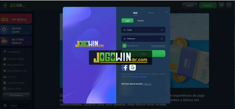 Betcom login